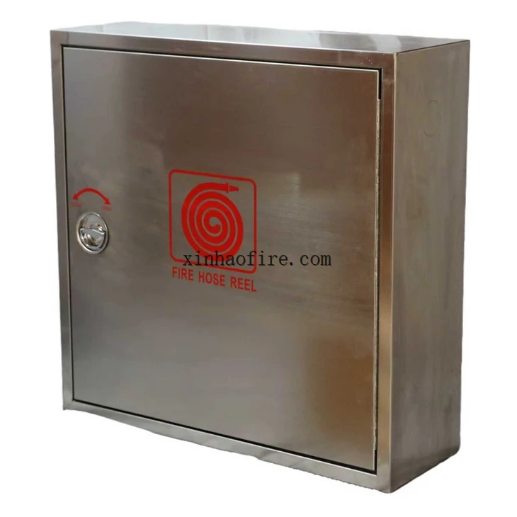 SS304 Fire Hose Reel Cabinet
